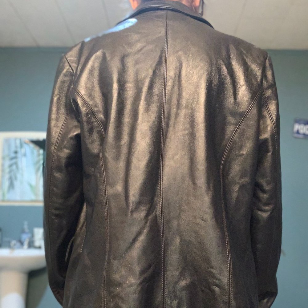 Italian leather jacket